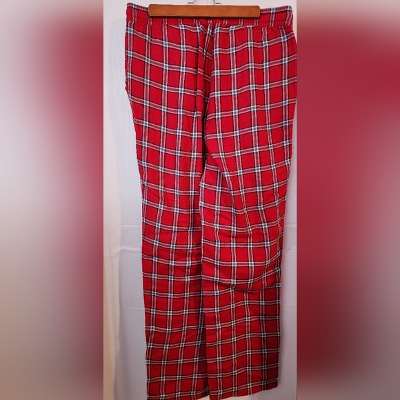 UGG Red Plaid Men's Flynn Pants Sz Large NWT - Picture 5 of 9
